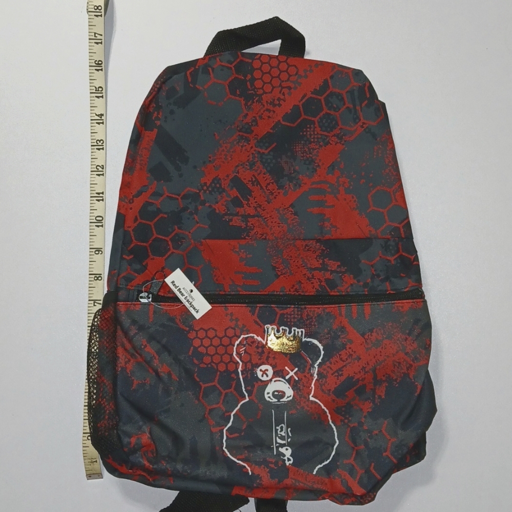 Red and Black Backpack